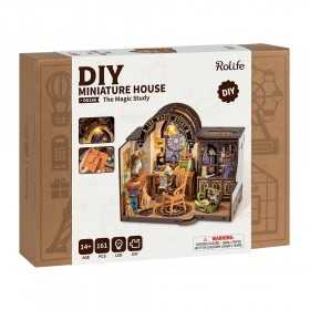 THE MAGIC STUDY in legno ROLIFE casa ROBOTIME da montare DIY miniature HOUSE età 14+ ROBOTIME - 1
