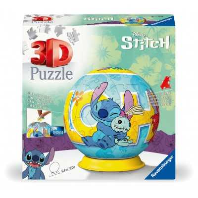 PALLA DI STITCH modellino 3D PUZZLE senza colla RAVENSBURGER soprammobile 72 PEZZI età 6+ Ravensburger - 1