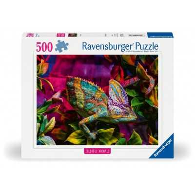 PUZZLE 500 PEZZI ravensburger CAMALEONTE originale 49 X 36 CM Ravensburger - 1