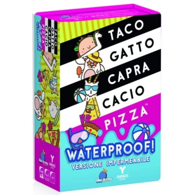 TACO GATTO CAPRA CACIO PIZZA waterproof GIOCO DA TAVOLO ghenos games IN ITALIANO età 8+ Ghenos Games - 1