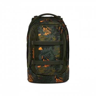 ZAINO scuola SATCH PACK ergonomico JURASSIC JUNGLE 2025 in materiale riciclato VERDE Satch - 1