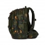 ZAINO scuola SATCH PACK ergonomico JURASSIC JUNGLE 2025 in materiale riciclato VERDE Satch - 5