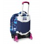 TROLLEY JACK tre ruote 3WD scuola DETACH seven GLOOMY HEART vol 37 litri ZAINO staccabile 3 IN 1 SEVEN - 6