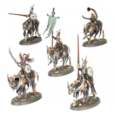 BARROW KNIGHTS cavalieri dei tumuli SOULBLIGHT GRAVELORDS warhammer AGE OF SIGMAR età 12+ Games Workshop - 1